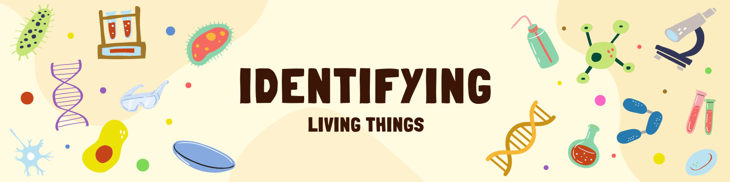 Unit 2: Identifying Living Things Banner