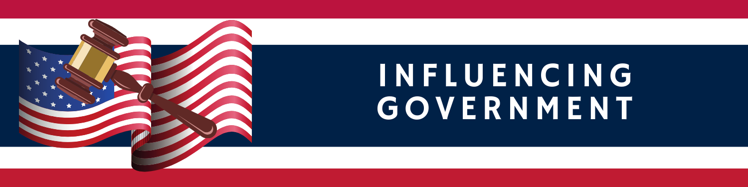 Unit 5: Influencing Government Banner