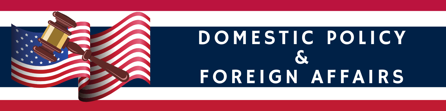 Unit 8: Domestic Policy and Foreign Affairs Banner