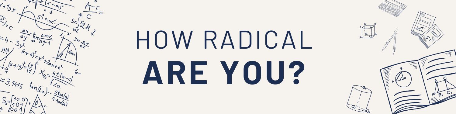 Unit 4: How Radical Are You? Banner