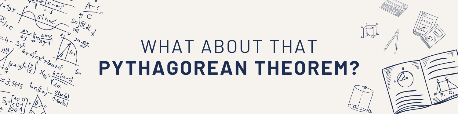 Unit 5: What about That Pythagorean Theorem? Banner
