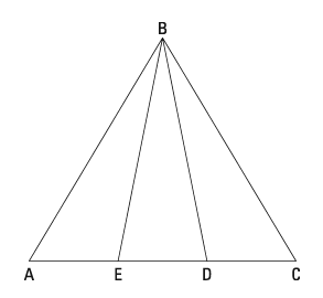 Triangle AED