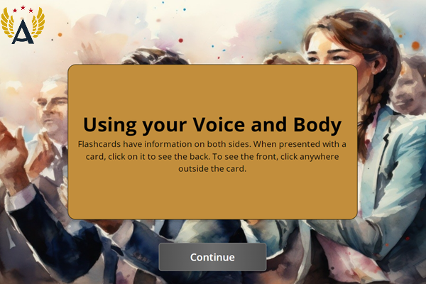 Click Image to Launch Interactive Presentation on Using Your Voice and Body