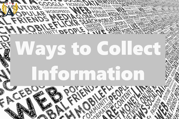 Ways to Collect Information Interactive.