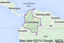 Colombia map