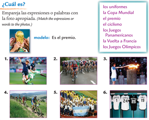 Text in spanish