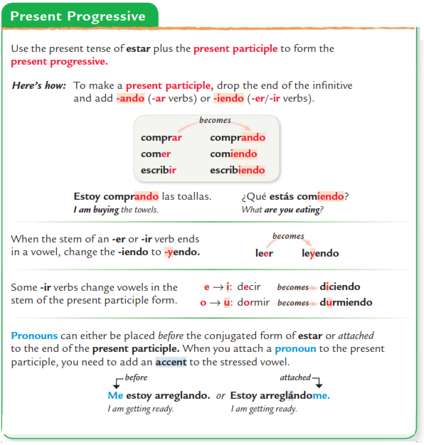 Text in Spanish