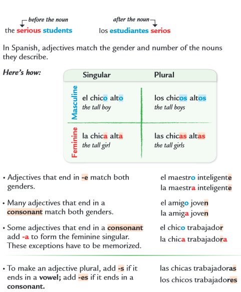 Spanish words Image