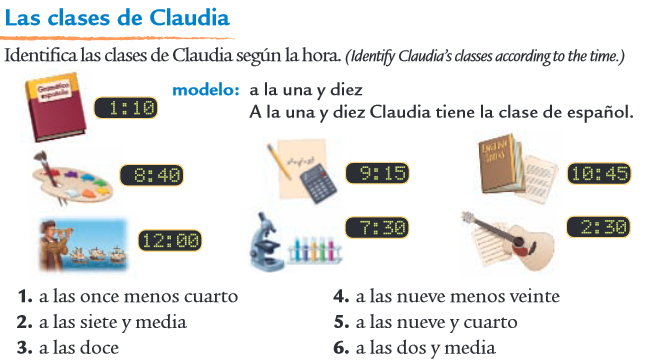 Spanish words Image