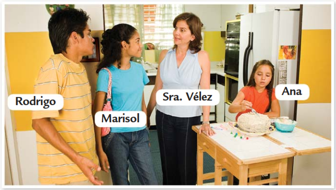 Family at home