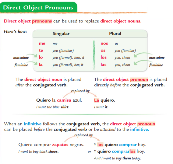 Text in spanish