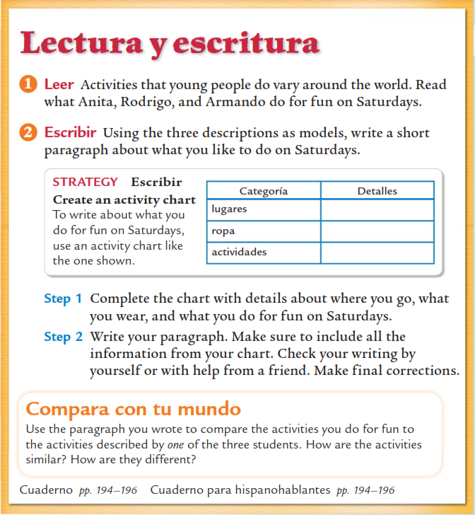 Spanish words Image